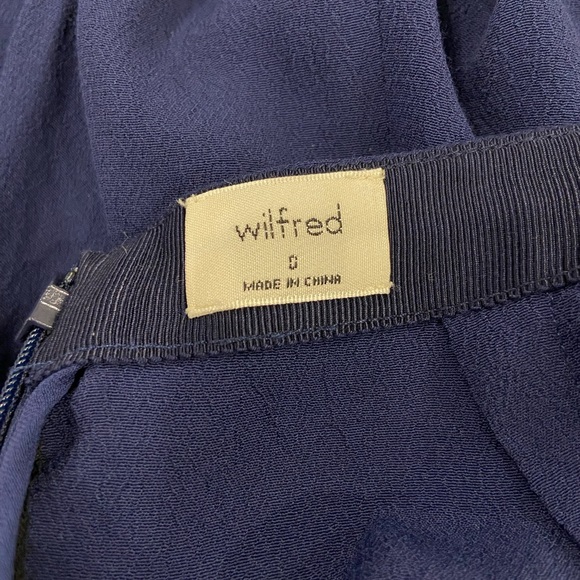 Wilfred - Midi Skirt - Navy Blue - Size 0 - Picture 5 of 5